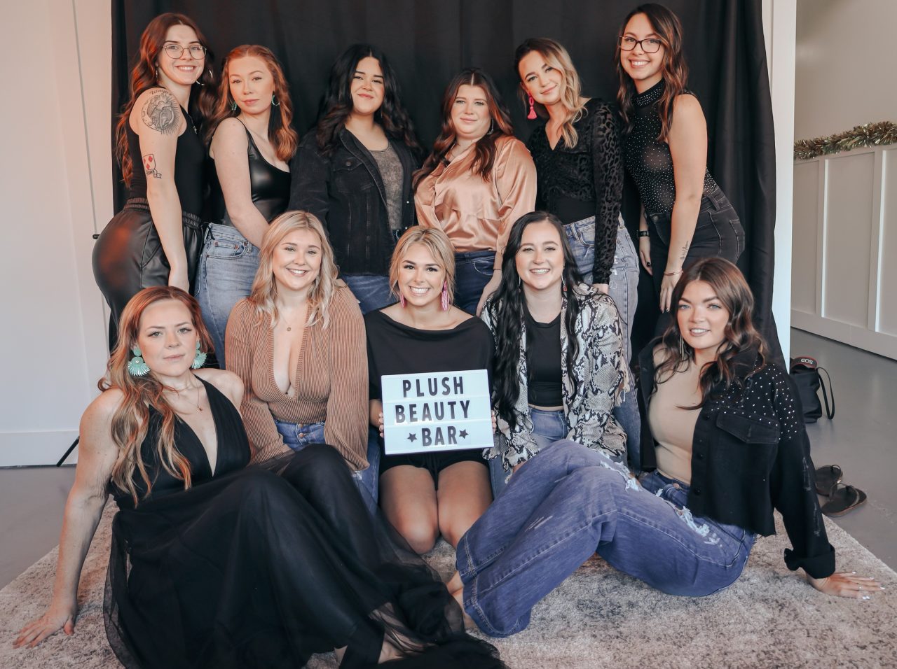 Plush Beauty Bar lash suite